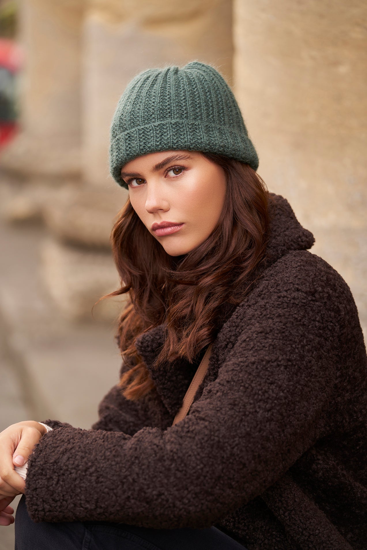 Moss Hat and Scarf Set